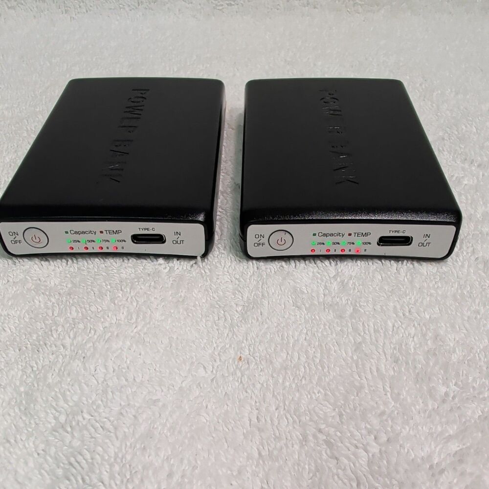 Portable 5000mAh Smart Li-polymer Power Bank (Model SK-01) – Pack of 2